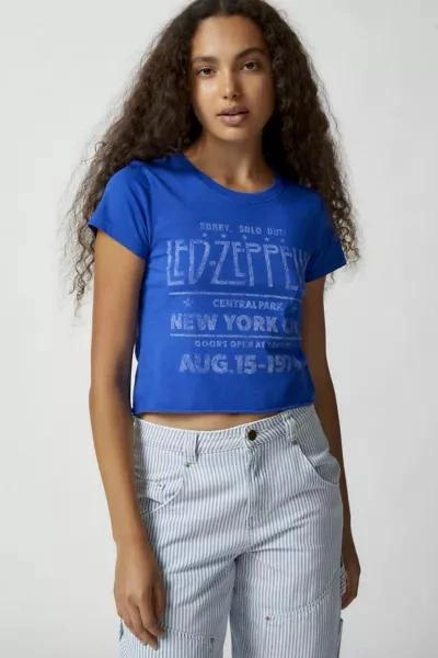 商品Urban Outfitters|Led Zeppelin Concert Baby Tee,价格¥190,第1张图片