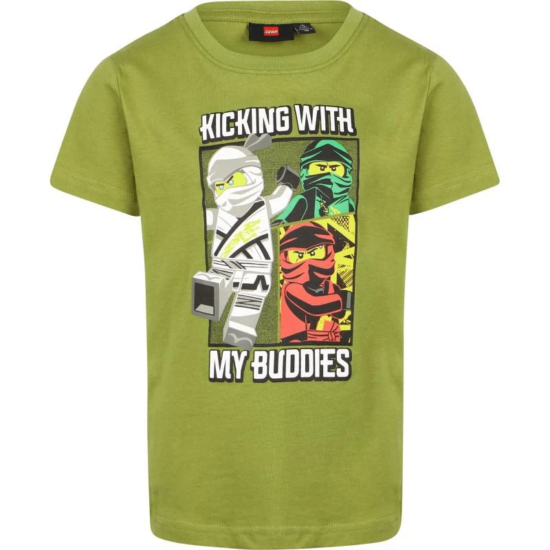 商品LEGO|Kicking with my buddies t shirt in green,价格¥197,第1张图片
