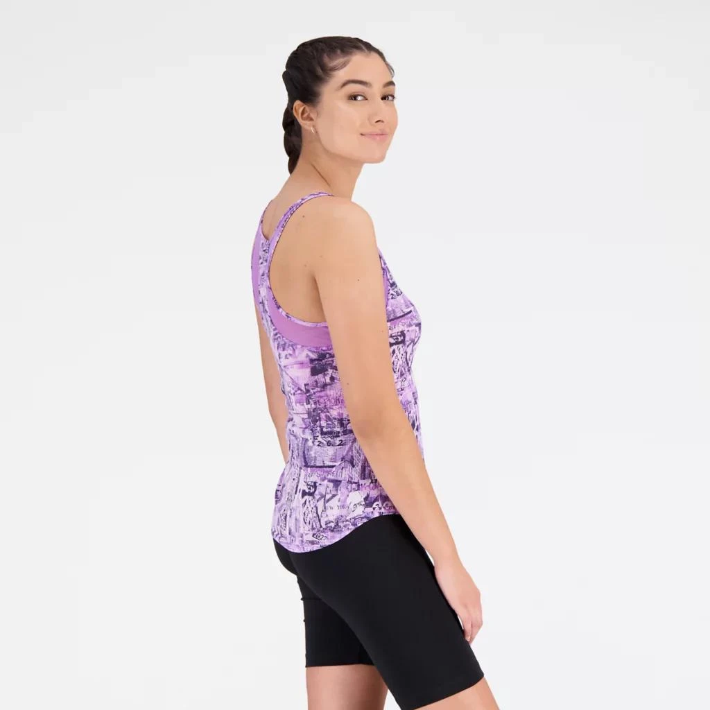 商品New Balance|NYC Marathon Printed Impact Run Tank,价格¥285,第2张图片详细描述