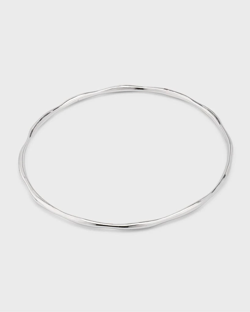 商品Ippolita|18K White Gold Squiggle Bangle Bracelet,价格¥13078,第4张图片详细描述