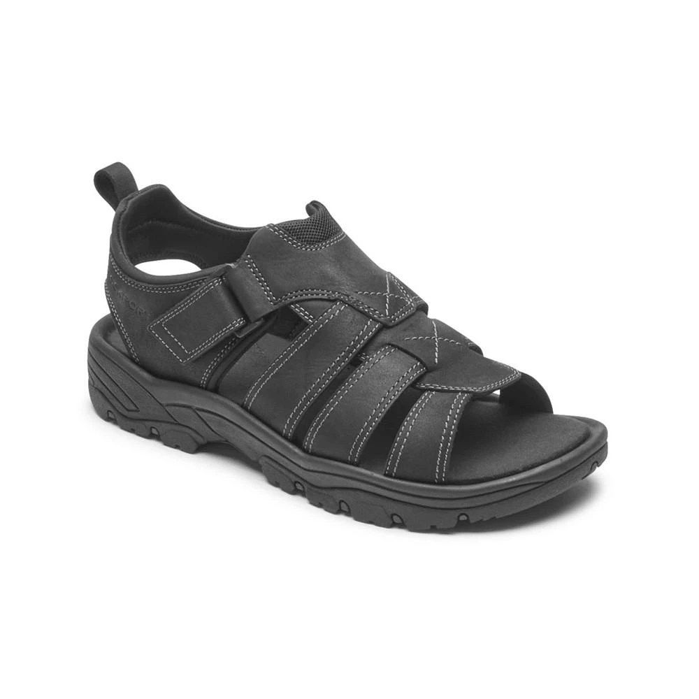 商品Rockport|Men's Rocklake Fisherman Sandals,价格¥639-¥1052,第1张图片