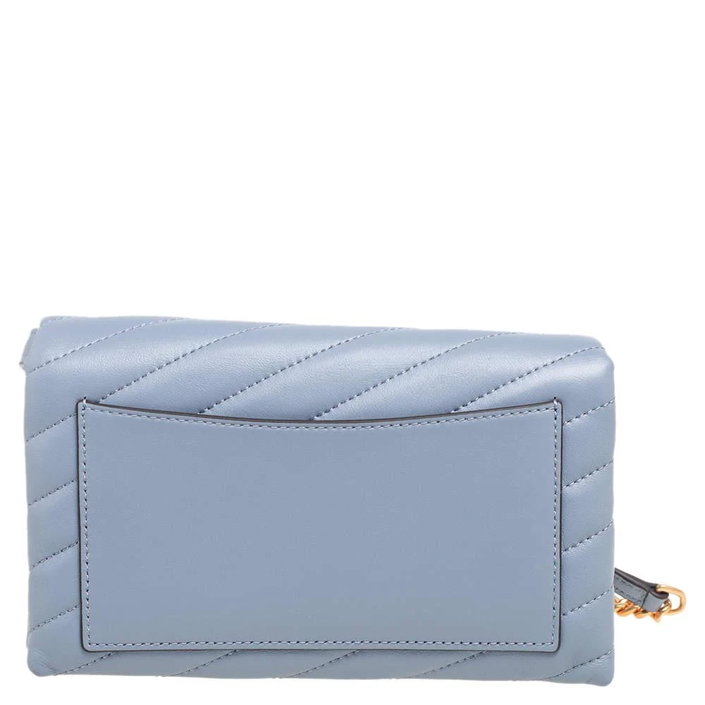 商品[二手商品] Tory Burch|Tory Burch Grey Chevron Leather Kira Crossbody Bag,价格¥930,第4张图片详细描述