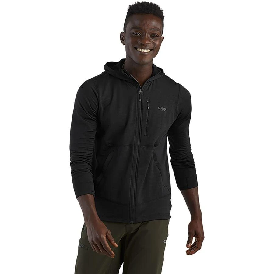 商品Outdoor Research|Vigor Full-Zip Hooded Jacket - Men's,价格¥538,第1张图片