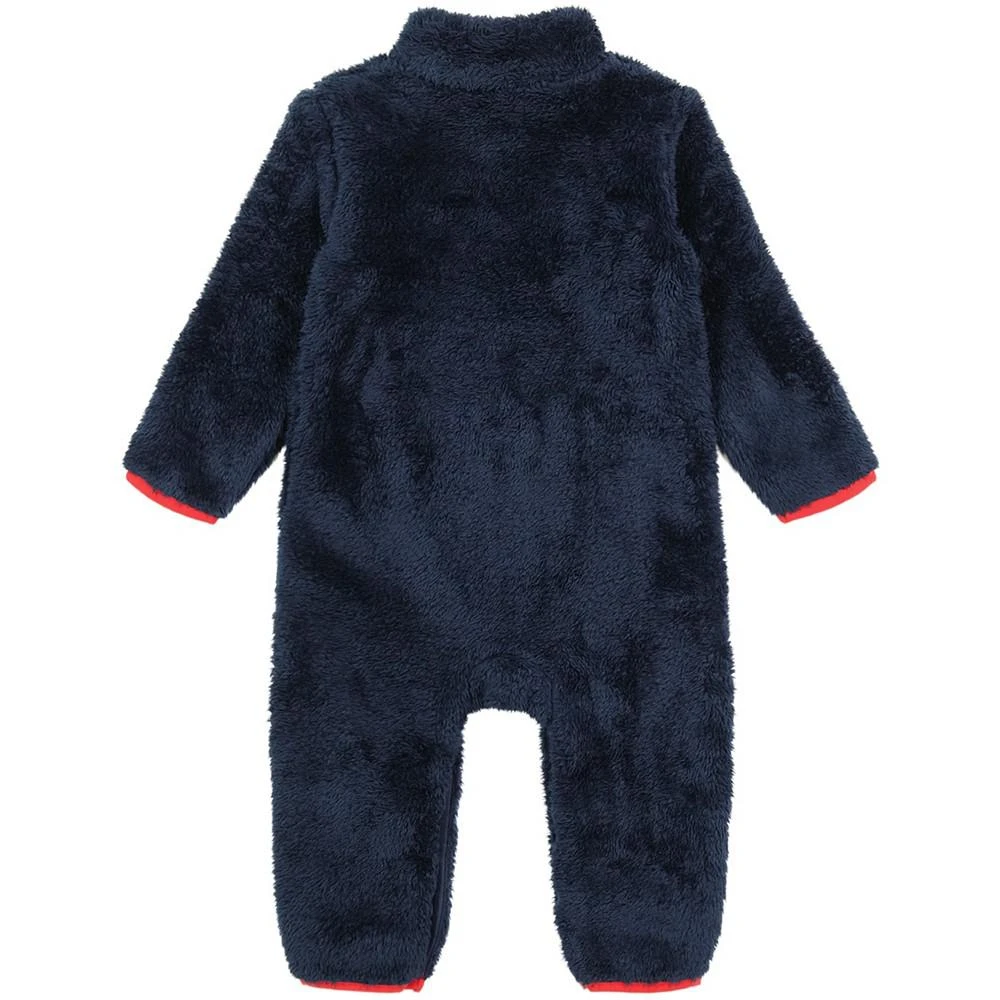 商品Tommy Hilfiger|Baby Boys Semi-Zip Tipped Sherpa Coverall,价格¥169,第2张图片详细描述