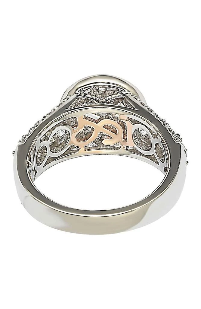 商品Suzy Levian|Sterling Silver White CZ Engagement Ring,价格¥747,第2张图片详细描述