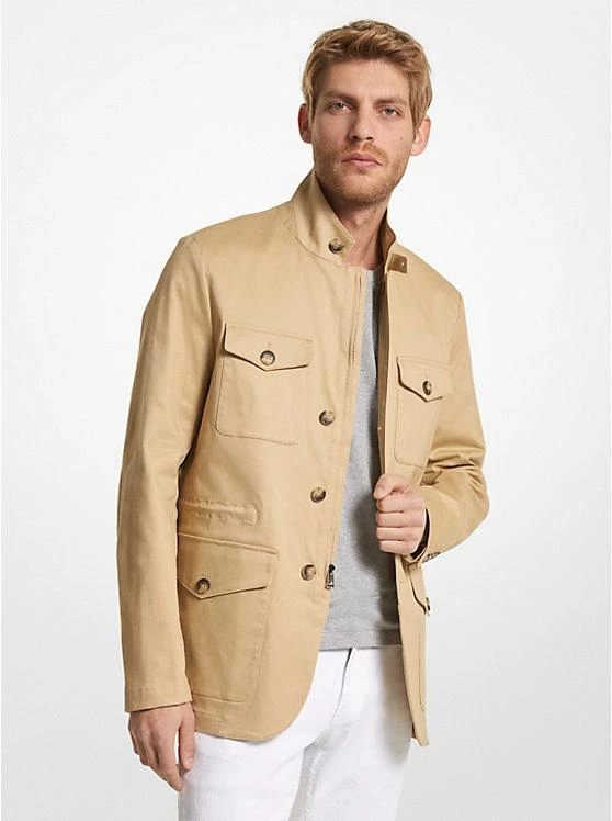 商品Michael Kors|Stretch Cotton Field Jacket,价格¥1333,第1张图片