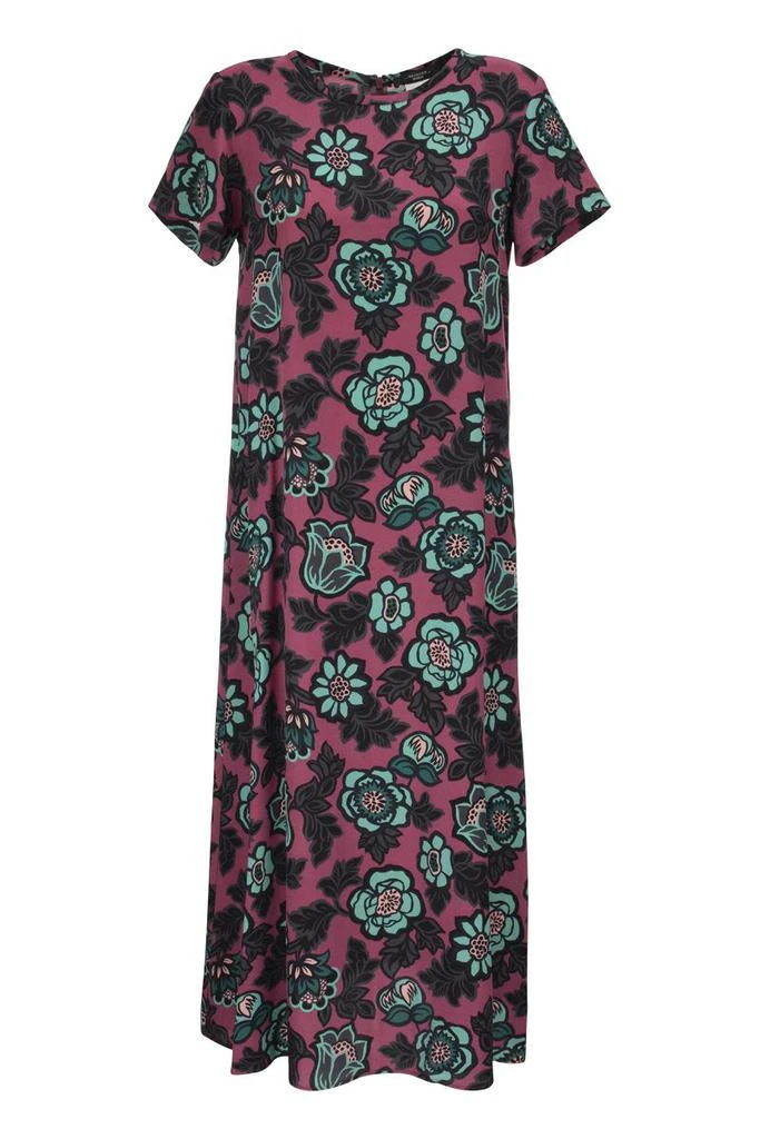 商品Weekend Max Mara|WEEKEND MAX MARA ARAL - Silk crepe de Chine dress,价格¥2381,第1张图片
