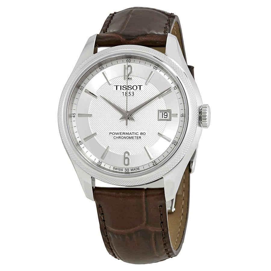 商品Tissot| 天梭 宝环系列自动计时码表银色表盘男士机械手表 T108.408.16.037.00 ,价格¥2750,第1张图片