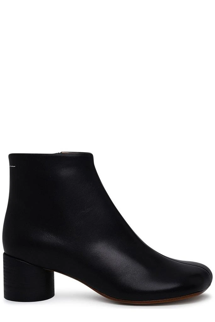 商品MAISON MARGIELA|MM6 Maison Margiela Square Toe Ankle Boots,价格¥2281,第1张图片