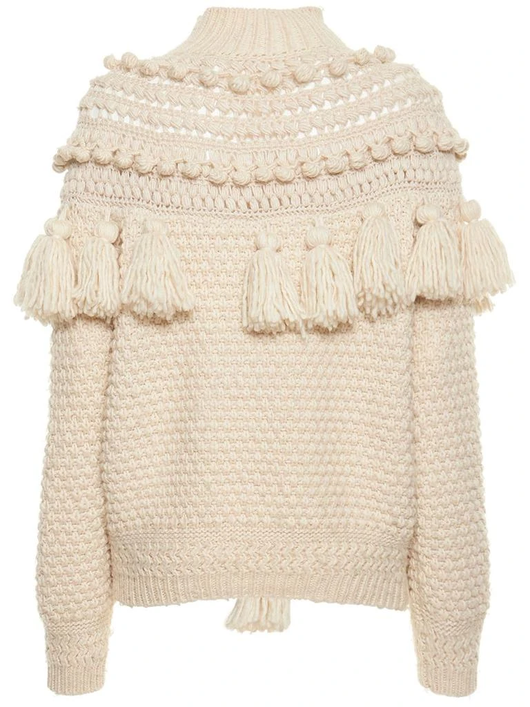 商品Zimmermann|Kaleidoscope Crochet Wool Sweater,价格¥2649,第5张图片详细描述