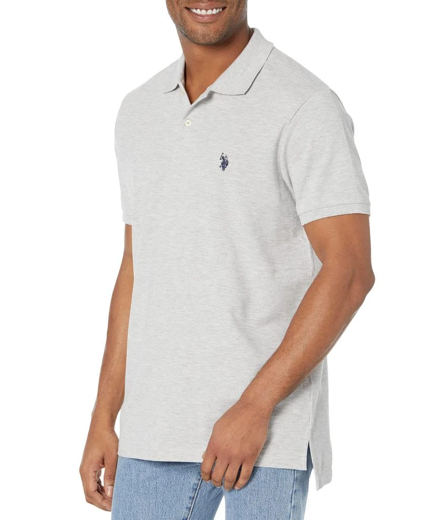 商品U.S. POLO ASSN.|Slim Fit Pony Solid Pique Polo,价格¥170,第1张图片