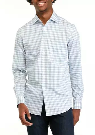 商品Van Heusen|Men's Ultra Wrinkle Free Stretch Collar Dress Shirt,价格¥136,第1张图片