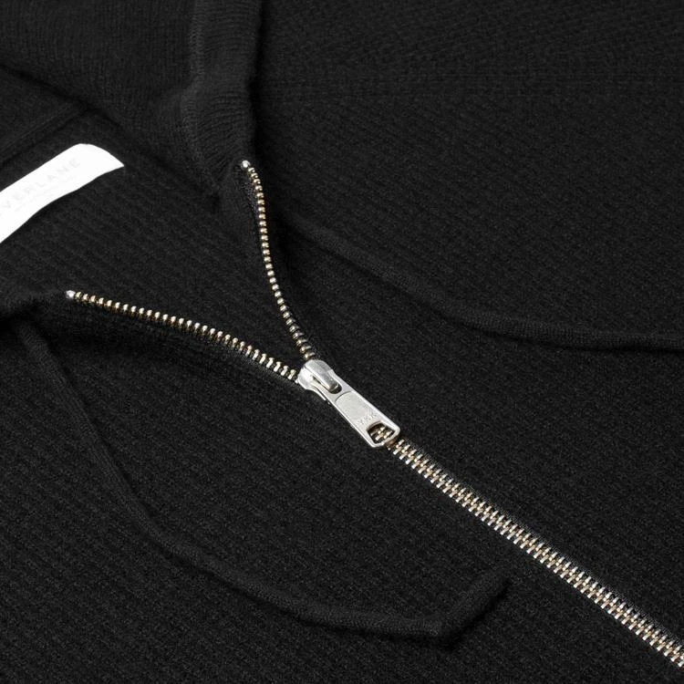 商品Everlane|The Waffle-Knit Cashmere Zip Hoodie 羊绒连帽拉链卫衣,价格¥1233,第4张图片详细描述