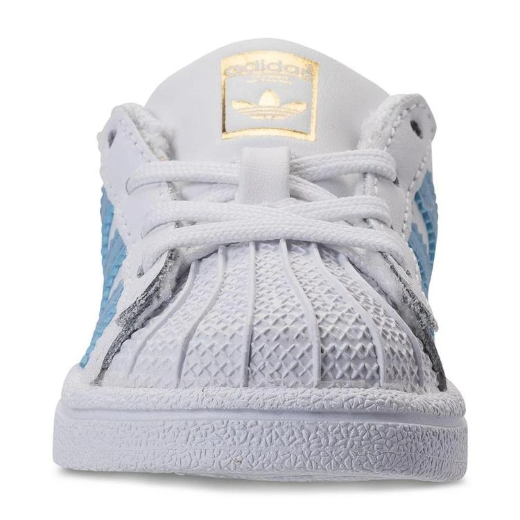 商品Adidas|男幼童Toddler Boys' Superstar Casual Sneakers from Finish Line,价格¥225,第4张图片详细描述