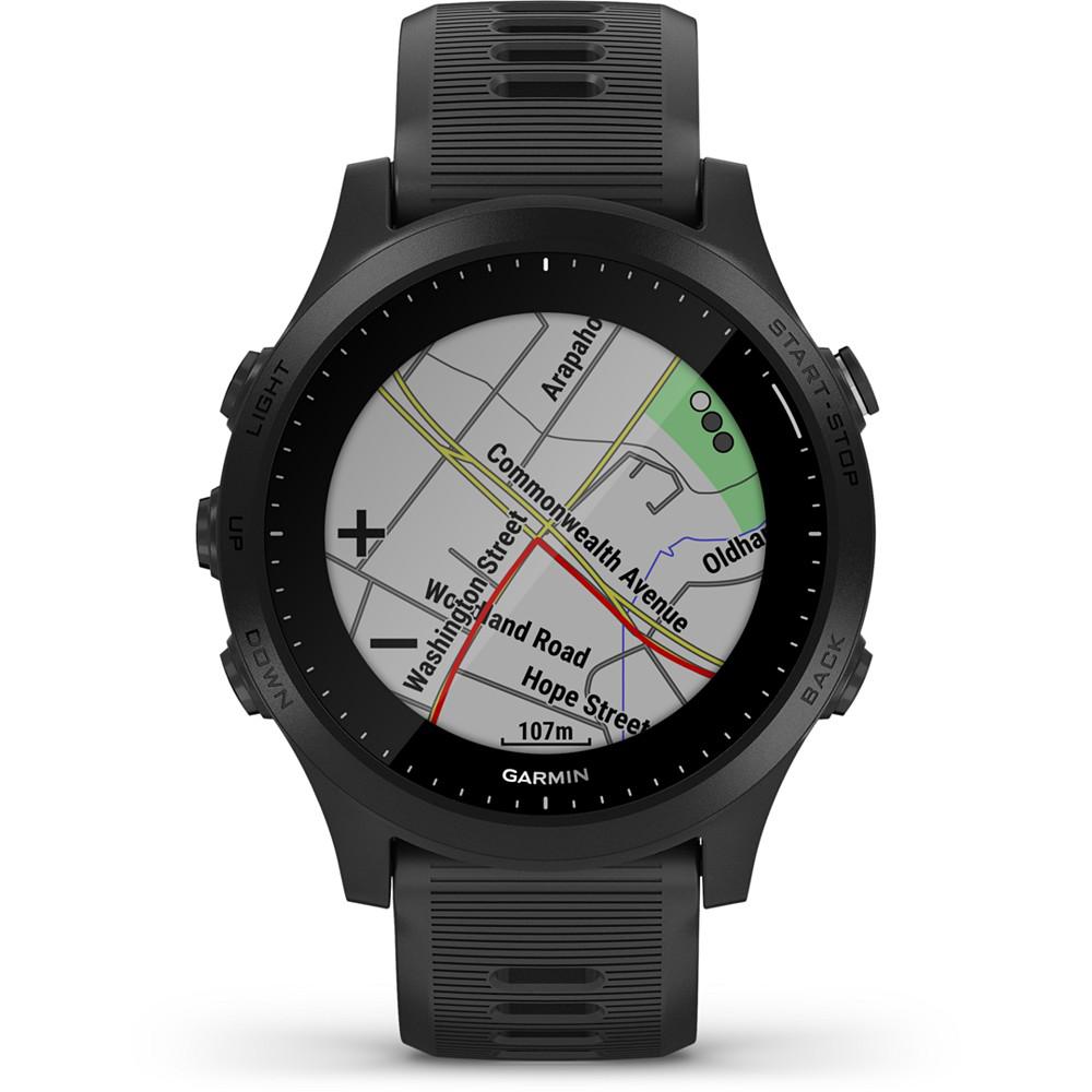 Unisex Forerunner 945 Black Silicone Strap Smart Watch 47mm商品第5张图片规格展示