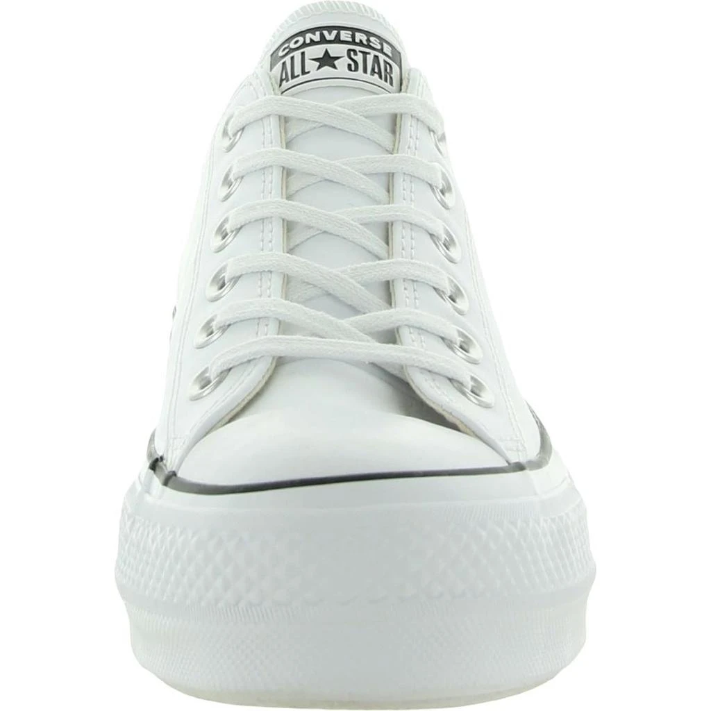 Converse Womens CTAS Lift Clean Ox Leather Casual Platform Sneakers 商品