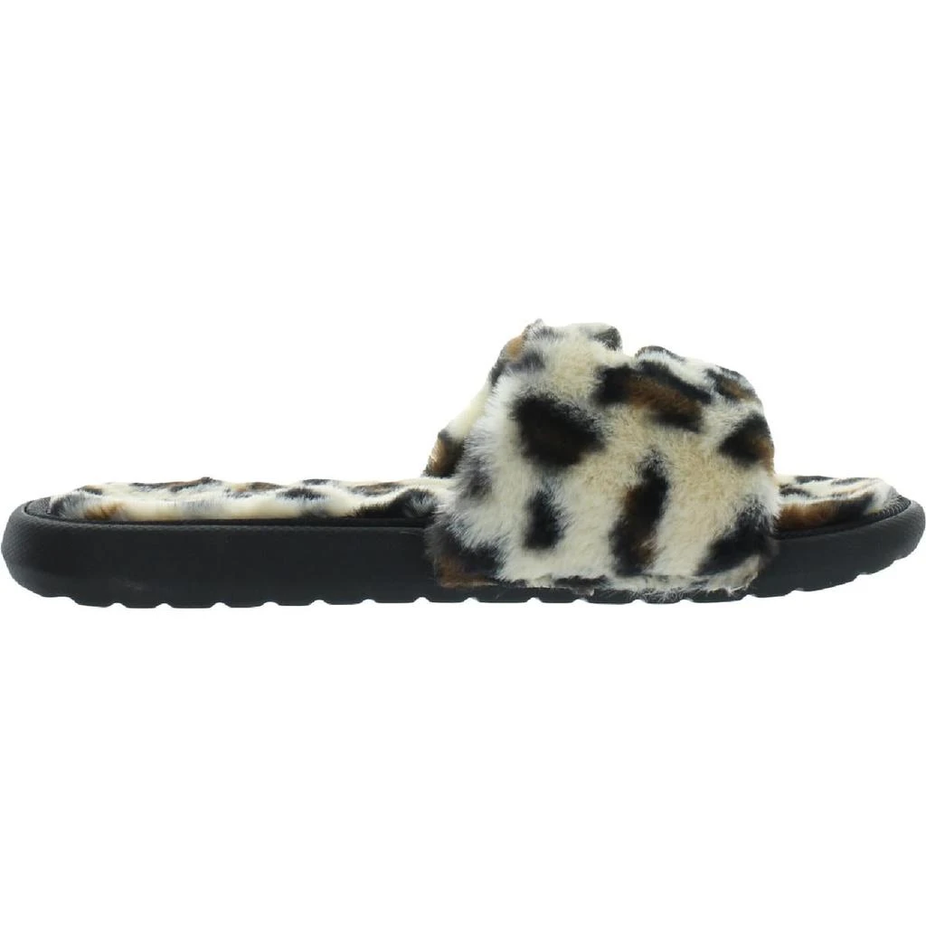 商品Puma|Cool Cat Fluffy Womens Faux Fur Leopard Print Flip-Flops,价格¥254,第2张图片详细描述