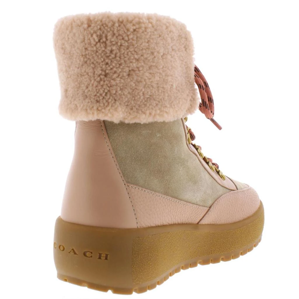 商品Coach|Coach Womens Tyler Suede Ankle Winter Boots,价格¥704,第3张图片详细描述