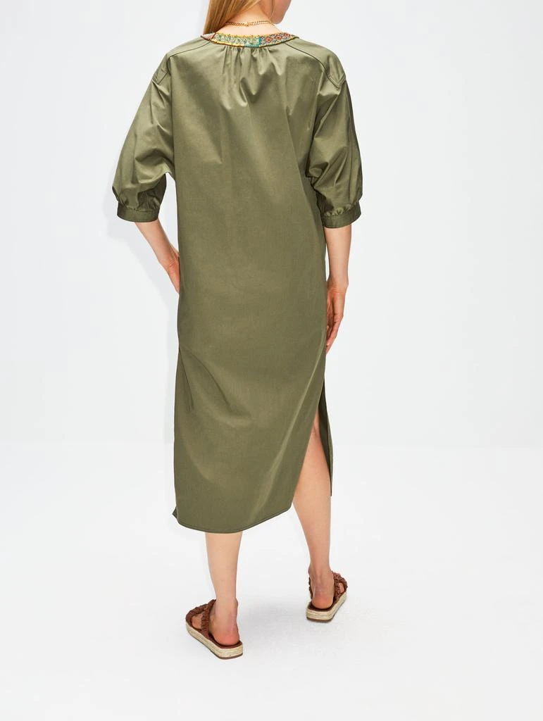 商品ETRO|Embroidered Cotton Tunic Dress,价格¥5287,第4张图片详细描述