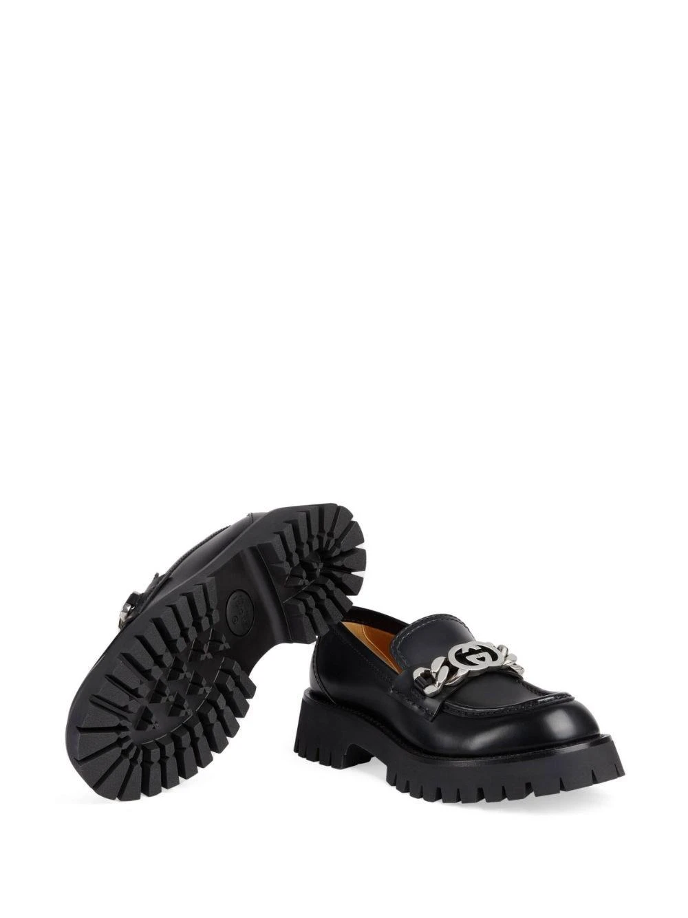 商品Gucci|Gucci 女士休闲鞋 752650DS8001000 黑色,价格¥11416,第4张图片详细描述