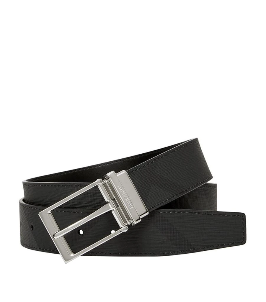 商品Burberry|Reversible Leather Belt,价格¥3998,第1张图片