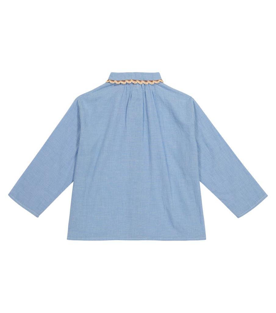 商品Caramel|Conch格纹棉质衬衫,价格¥587,第6张图片详细描述
