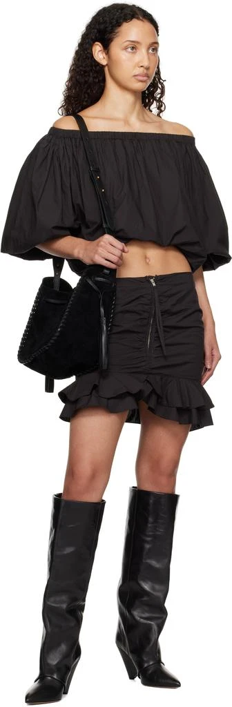 商品Isabel Marant|Black Bertille Blouse,价格¥1562,第4张图片详细描述
