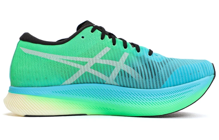商品[国内直发] Asics|Metaspeed Sky 碳板 舒适 透气 低帮 跑步鞋 男款 蓝绿,价格¥1241,第3张图片详细描述