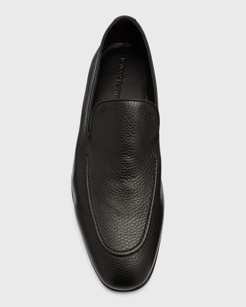 商品Manolo Blahnik|Men's Truro Leather Loafers,价格¥6905,第4张图片详细描述