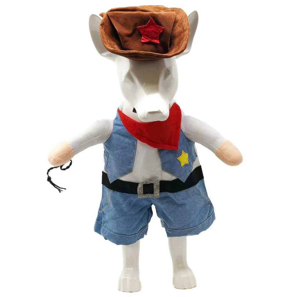商品Pet Life|'Rodeo Bones' Cowboy Pet Dog Costume Uniform,价格¥278,第1张图片