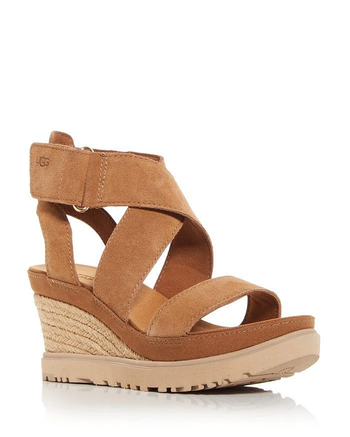 商品UGG|Women's Ileana Platform Wedge Espadrille Sandals,价格¥269,第1张图片