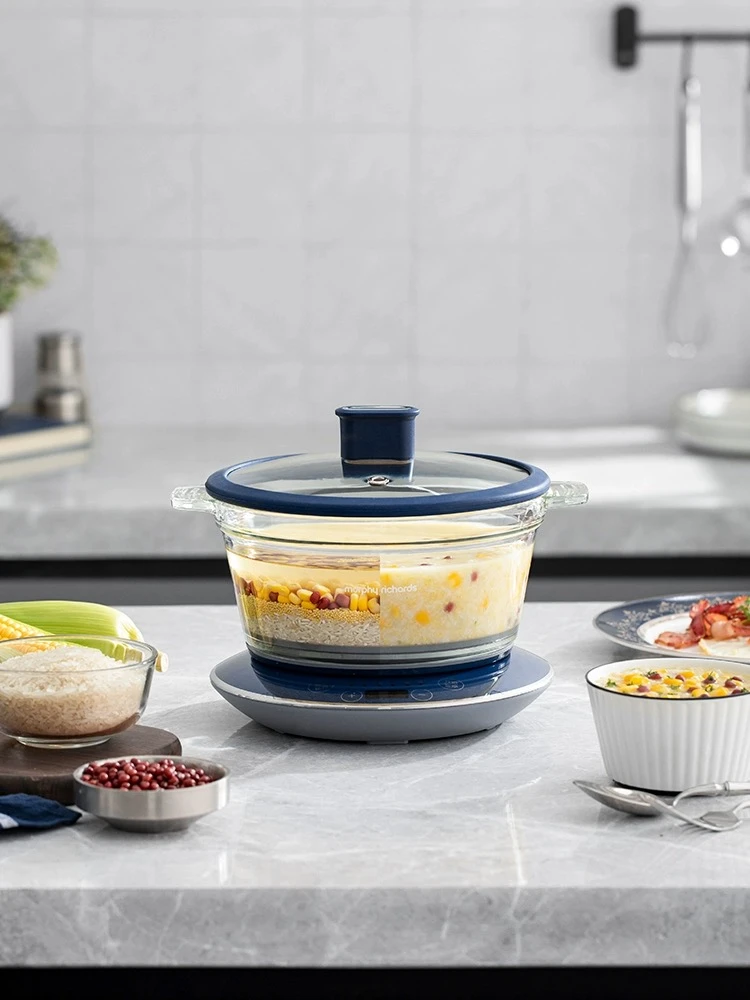 商品[国内直发] Morphy Richards|小型养生锅1.2L多功能电炖锅MR9081燕窝隔水炖盅煲汤煮粥神器,价格¥380,第1张图片