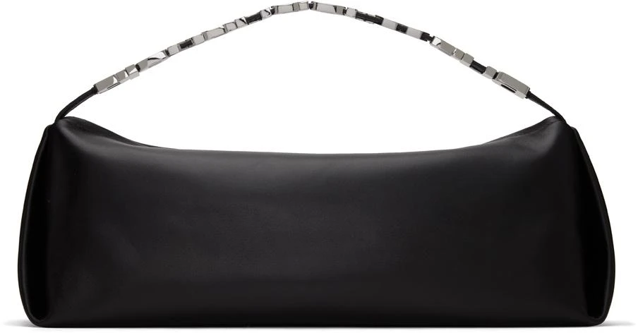 商品Alexander Wang|Black Large Marques Bag,价格¥4787,第1张图片
