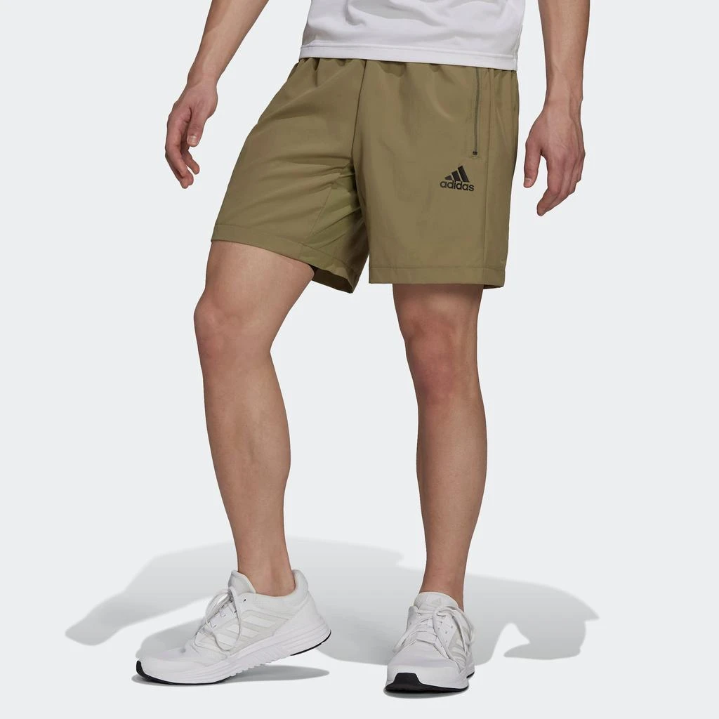 商品Adidas|Men's adidas AEROREADY Designed to Move Woven Sport Shorts,价格¥72,第2张图片详细描述