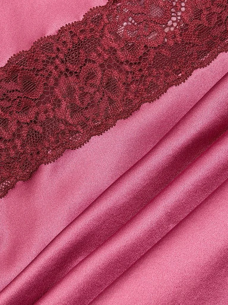 Lace-Trim Silk Maxi Dress 商品