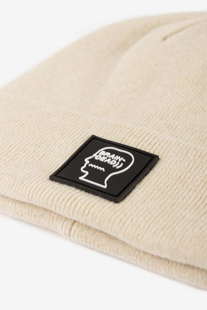 商品Brain Dead|Logo Head Hats In Cream Cotton,价格¥396,第2张图片详细描述