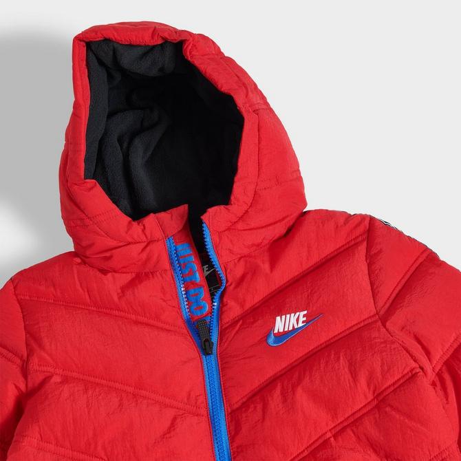 Little Kids' Nike Futura Taped Puffer Jacket商品第3张图片规格展示