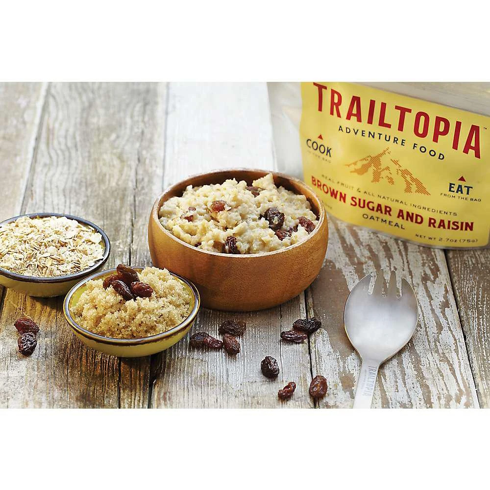 商品Trailtopia|Trailtopia Brown Sugar Raisin Oatmeal,价格¥29,第2张图片详细描述