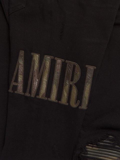 商品AMIRI|Little Boy's & Boy's Camo Logo Applique Jeans,价格¥5066,第6张图片详细描述