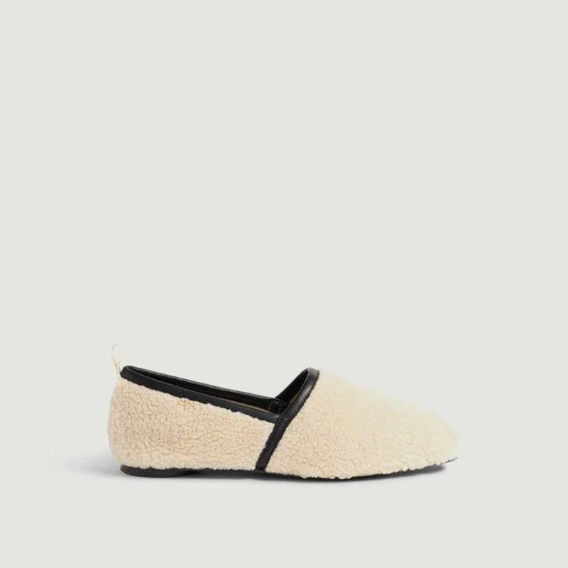 商品CASTAÑER|Sheepskin slipper  Negro CASTAÑER,价格¥550,第1张图片