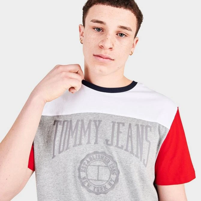 Men's Tommy Jeans Titanium Graphic Print Short-Sleeve T-Shirt 商品