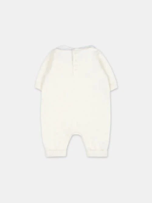 商品Little Bear|Onesie With Embroidery,价格¥1177,第2张图片详细描述