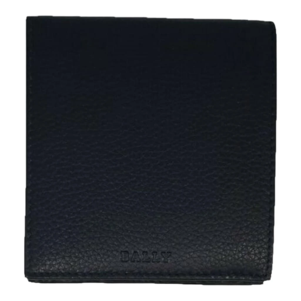 商品Bally|Myie Men's 6230920 Navy Grained Leather Wallet,价格¥632,第1张图片