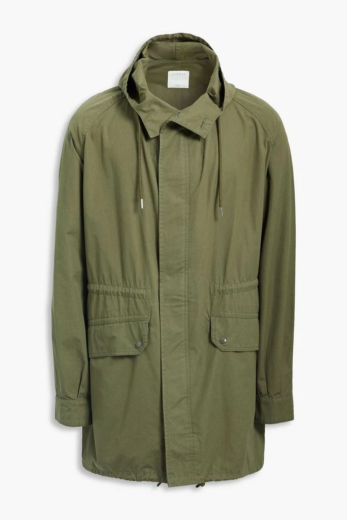 商品Sandro|Cotton-poplin parka,价格¥1530,第1张图片