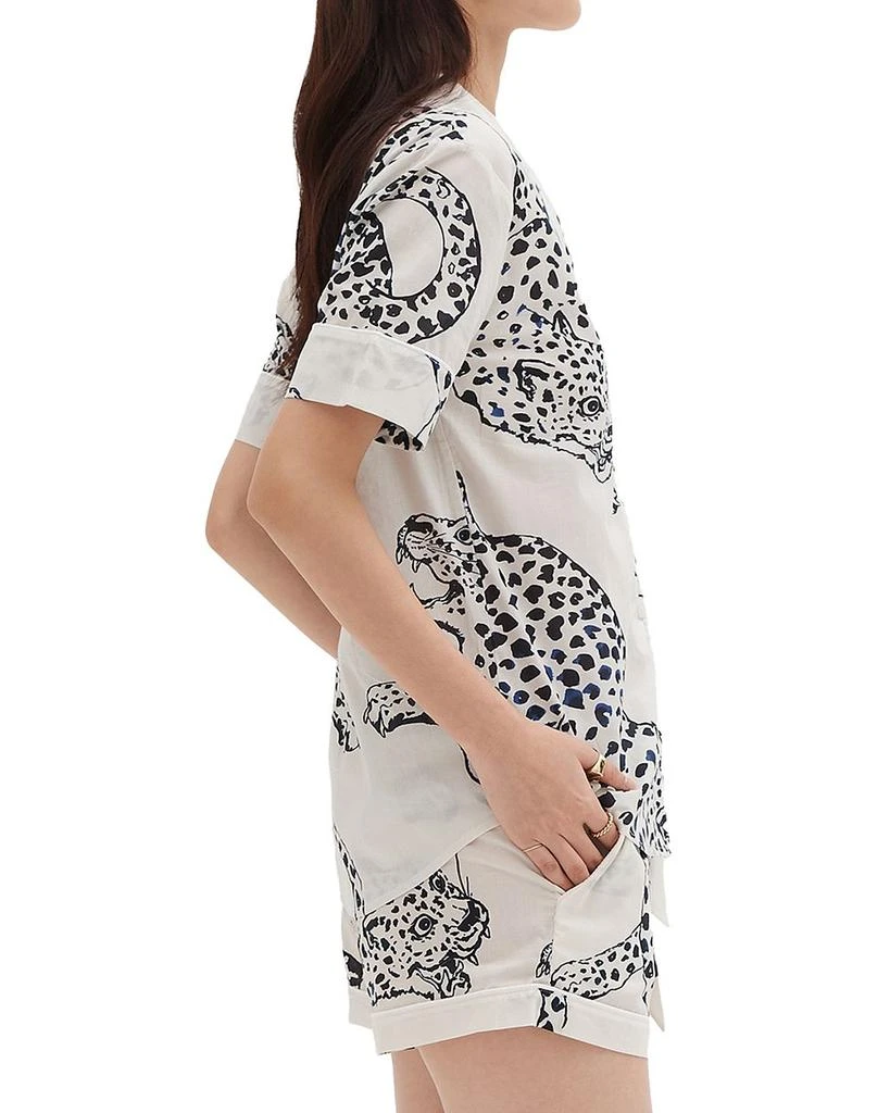 Cotton Jaguar Shorts Pajama Set 商品