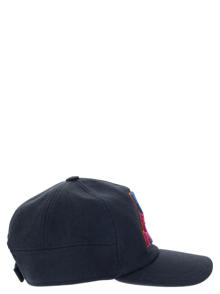 商品ETRO|Etro Logo Flocked Baseball Cap,价格¥1031,第3张图片详细描述