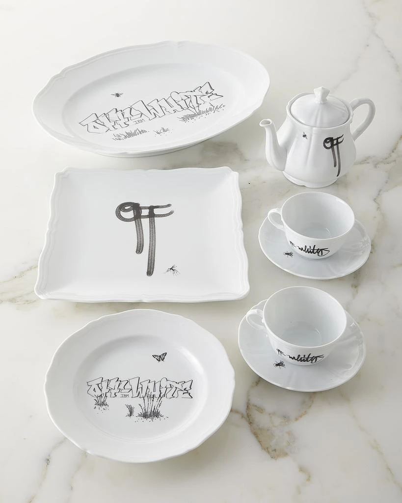 商品Off White c/o Ginori 1735|Porcelain Tea Cup & Saucer Set,价格¥5350,第1张图片