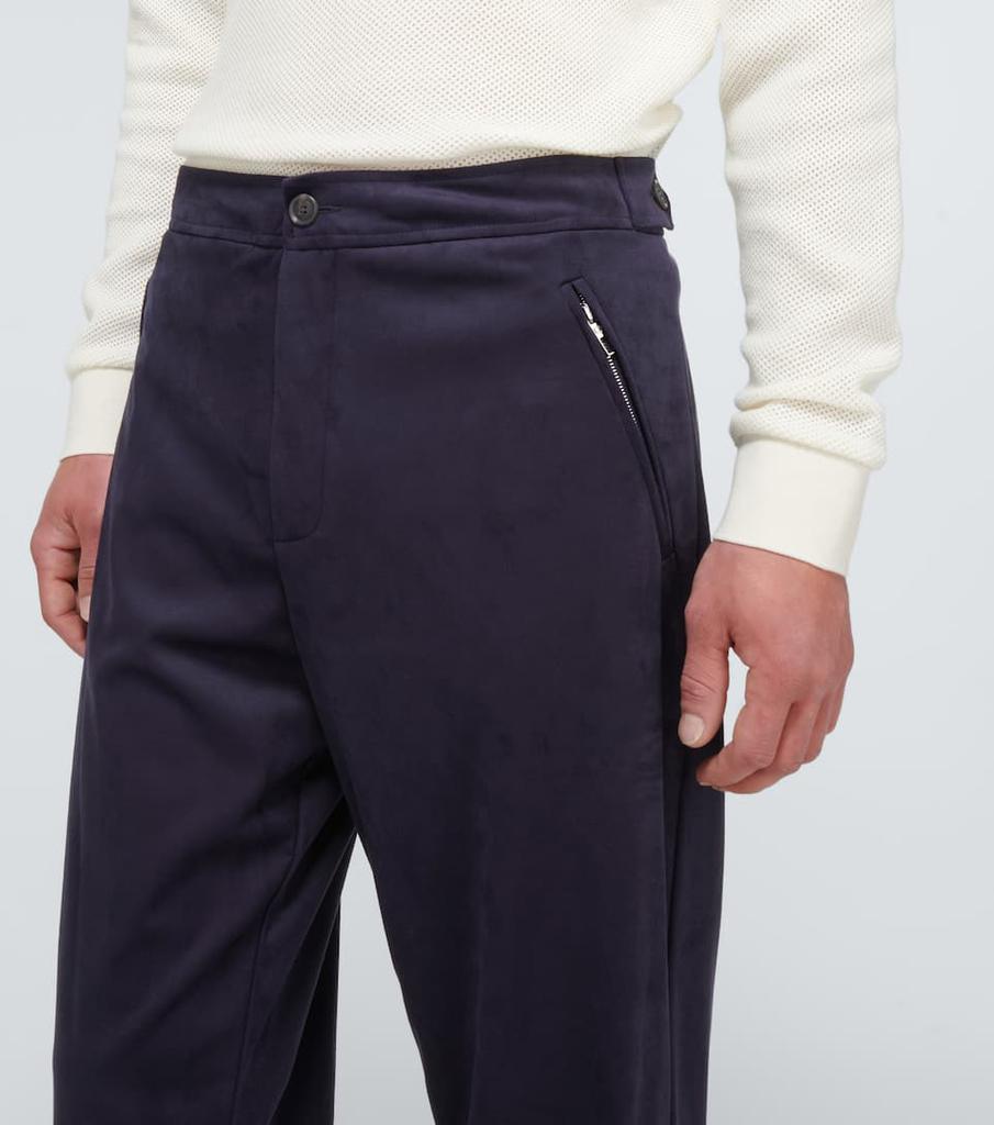 商品Giorgio Armani|丝绒运动裤,价格¥6283,第7张图片详细描述