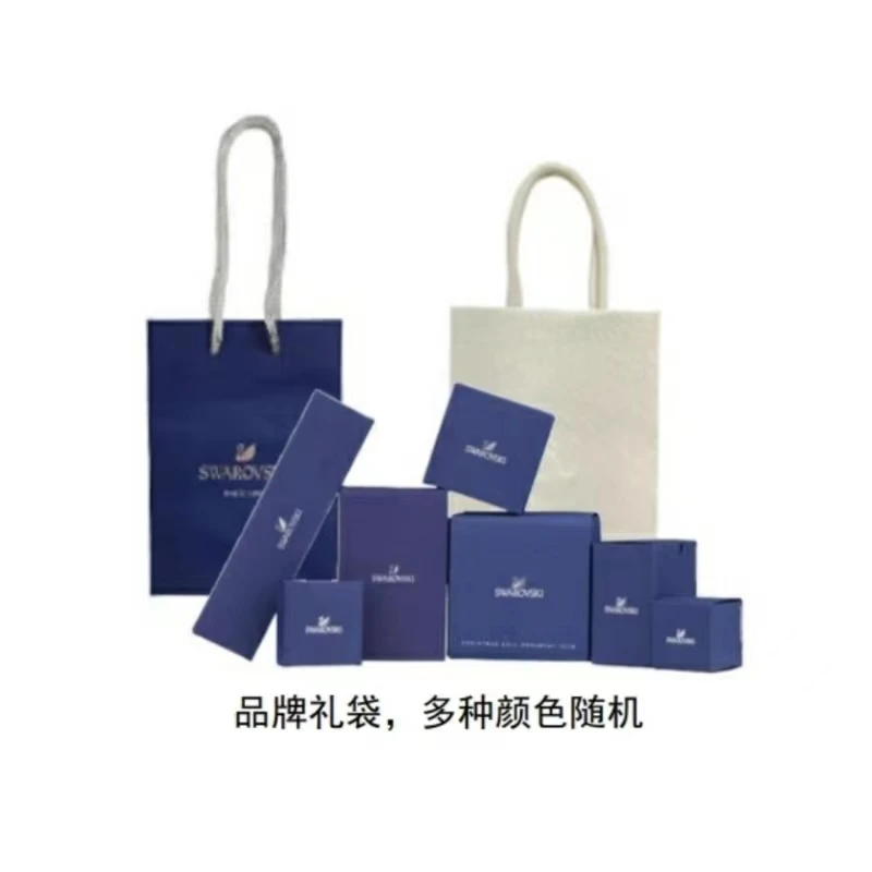 商品[国内直发] Swarovski|施华洛世奇 Swa Symbol 恶魔之眼 水晶 玫瑰金 项链 女款 蓝色,价格¥531,第4张图片详细描述