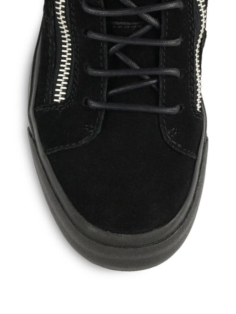 商品Giuseppe Zanotti|Suede High-Top Platform Sneakers,价格¥2085,第3张图片详细描述